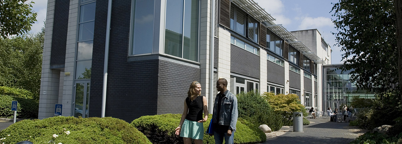 Students on the Frenchay Campus